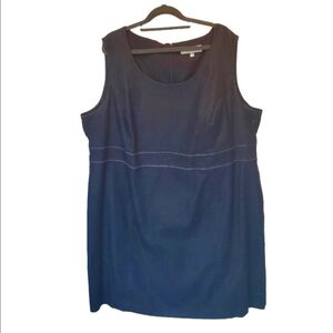 Super Cute Jones Studio Plus Size Denim Dress Size 24W